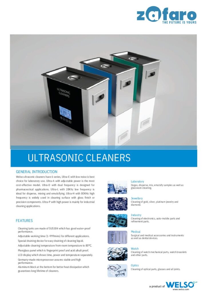 thumbnail of Ultrasonic Cleaner – PT. ZAFARO